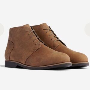 Nisolo Day Tripper Leather Chukka Boots Tobacco Size 11.5 NEW